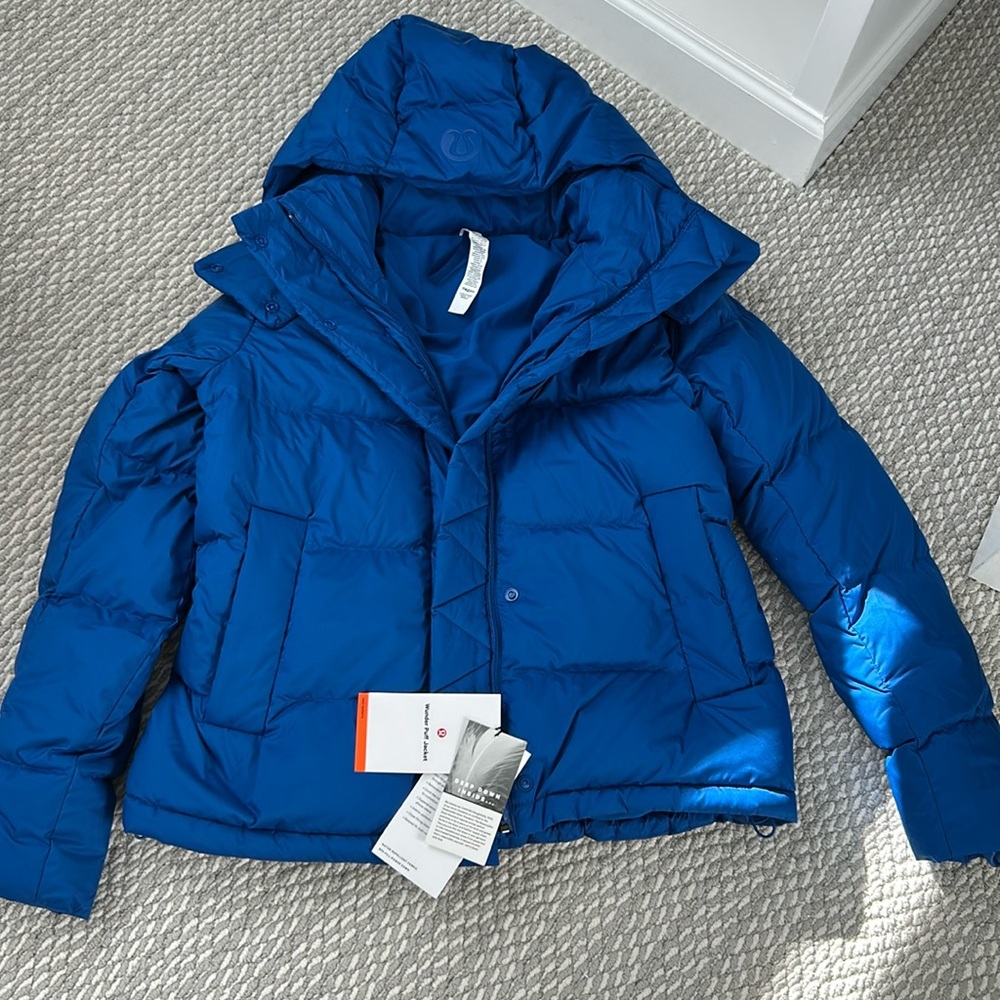 Lululemon Wunder Puff jacket in symphony blue